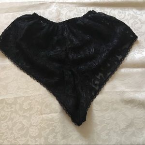 🖤Black Detailed See Through Panties/Bottoms🖤